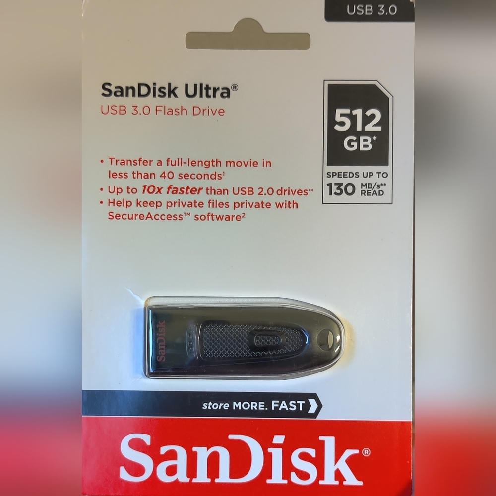 SanDisk Ultra USB 3.0 Flash Drive